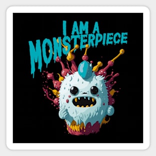 cute monsterpiece Magnet